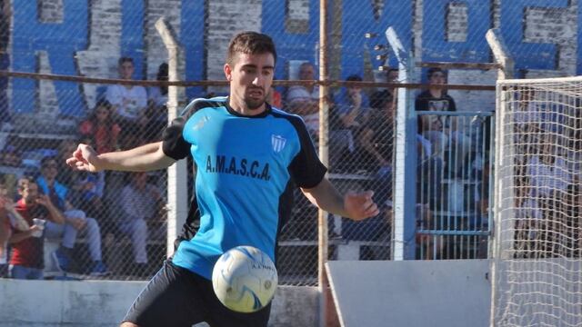 Flavio Presser, el futbolista de Argentino de Humberto Primo, que sufrió una quebradura de cráneo