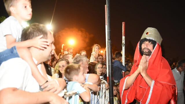Los reyes magos llegaron al Aero de Rafaela en avión