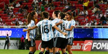 La selección femenina de fútbol (AFA)
