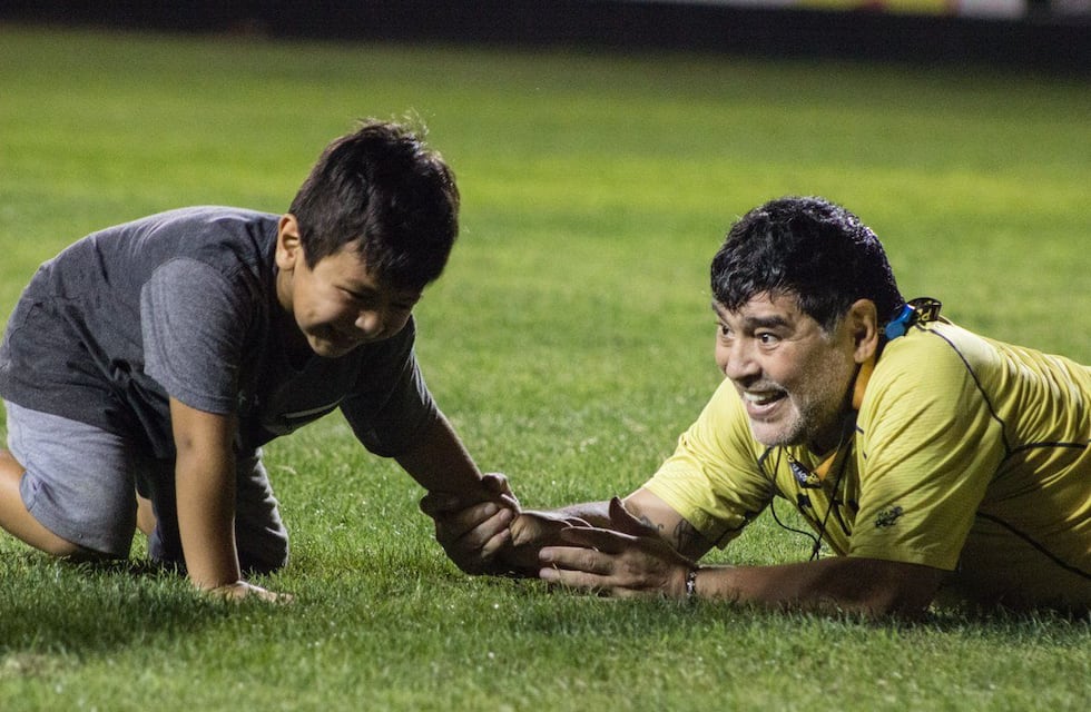 Premios Martín Fierro 2022: el homenaje de Dieguito Fernando Maradona a su papá