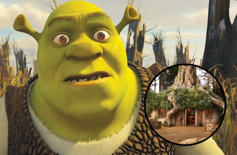 Alquilan la casa del pantano de Shrek: cuánto cuesta la noche