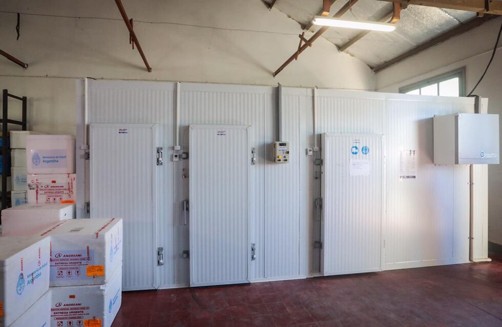 Coronavirus: así se almacenan las vacunas que llegan a Entre Ríos