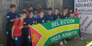 La Selección Sub 13 de Tres Arroyos goleó en Azul y acaricia el título provincial