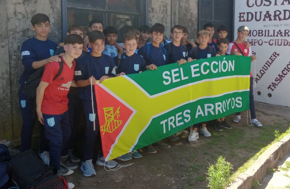 La Selección Sub 13 de Tres Arroyos goleó en Azul y acaricia el título provincial