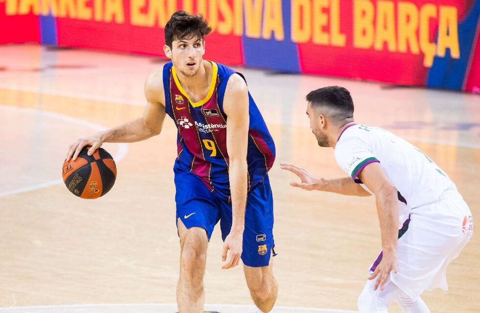 Leandro Bolmaro anotó 7 puntos en un nuevo triunfo del Barcelona por liga ACB