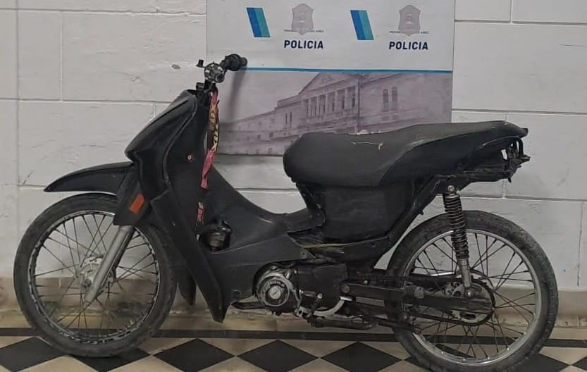 moto recuperada