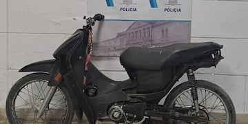 moto recuperada