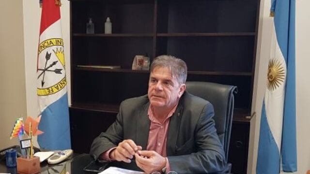 Jorge Llonch recibió a Claudio Steppfer (Prensa Municipalidad de Rafaela)