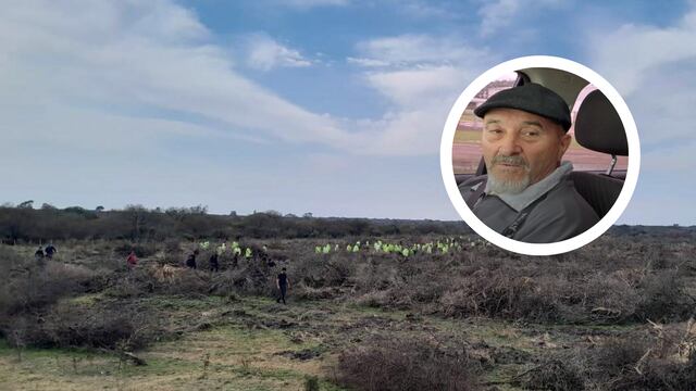 Más de 200 efectivos participan en la búsqueda Enrique Fabiani