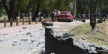 Cinco personas fueron atropelladas por un auto que entró a toda velocidad en los Bosques de Palermo. (Télam)