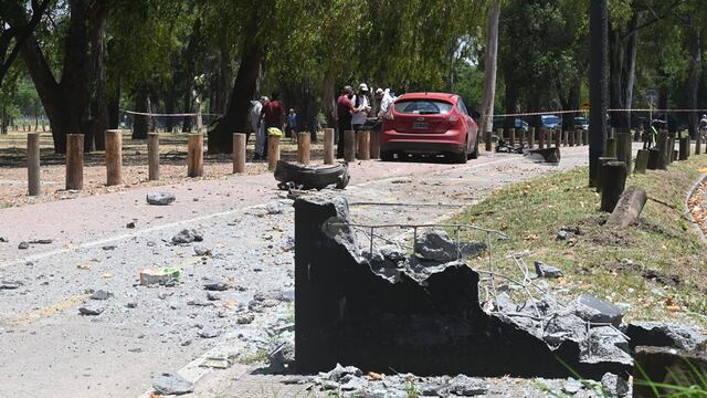 Cinco personas fueron atropelladas por un auto que entró a toda velocidad en los Bosques de Palermo. (Télam)
