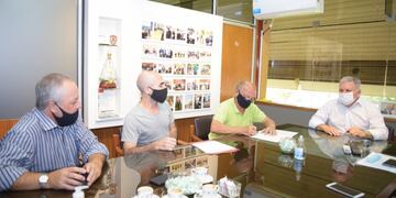 El Municipio firmó un acuerdo con la Mutual de Centro Comercial