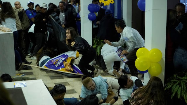 Atentado en Ecuador. Mataron al candidato Fernando Villavicencio. (AP)