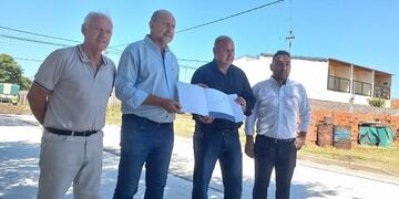 El gobernador Omar Perotti visitó Pujato