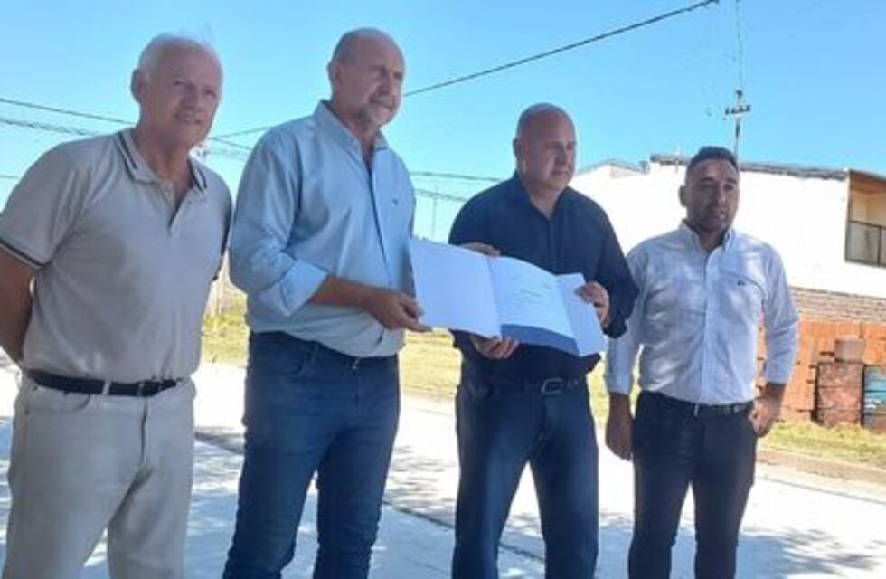 El gobernador Omar Perotti visitó Pujato