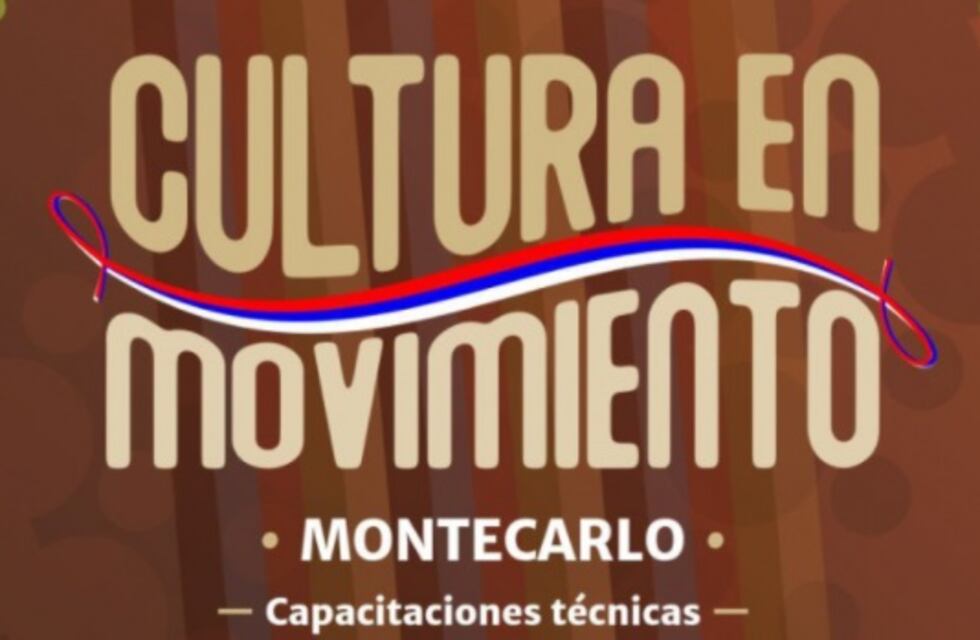 El programa de capacitaciones “Cultura en Movimiento” debuta en Montecarlo
