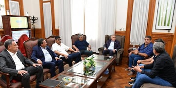 Lo dijo luego de la reunión con dirigentes de la CGT local