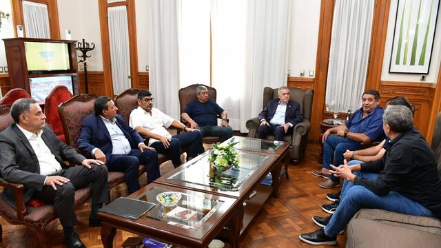 Lo dijo luego de la reunión con dirigentes de la CGT local