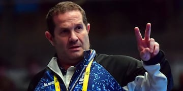 Eduardo "Dady" Gallardo, entrenador de La Garra y ex de Los Gladiadores.
