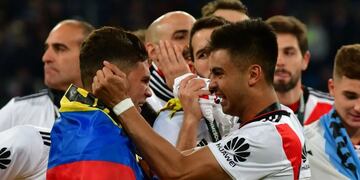 Juanfer Quintero y Pity Martínez en Madrid. ¿Pueden volver a Núñez?