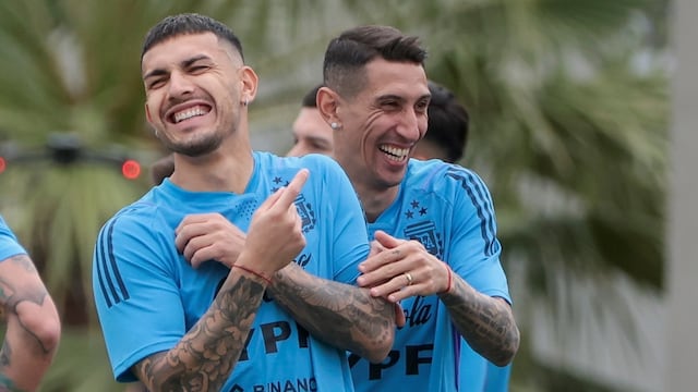 Paredes y Di María rompieron el silencio