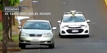 Posadas: tras una persecución, la policía detuvo a un conductor ebrio.