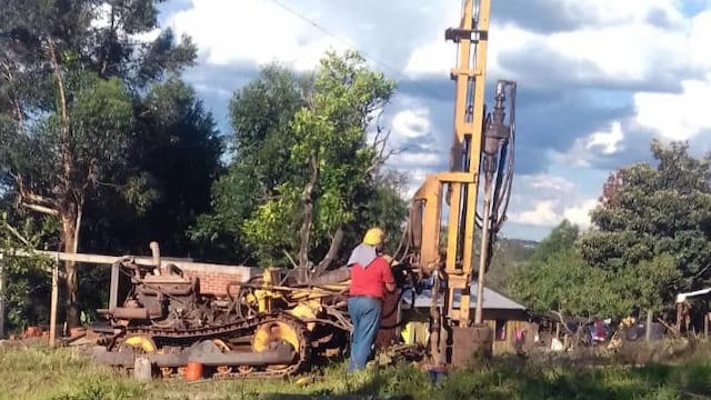 Importante obra hídrica beneficia a familias de paraje Gentil en San Pedro