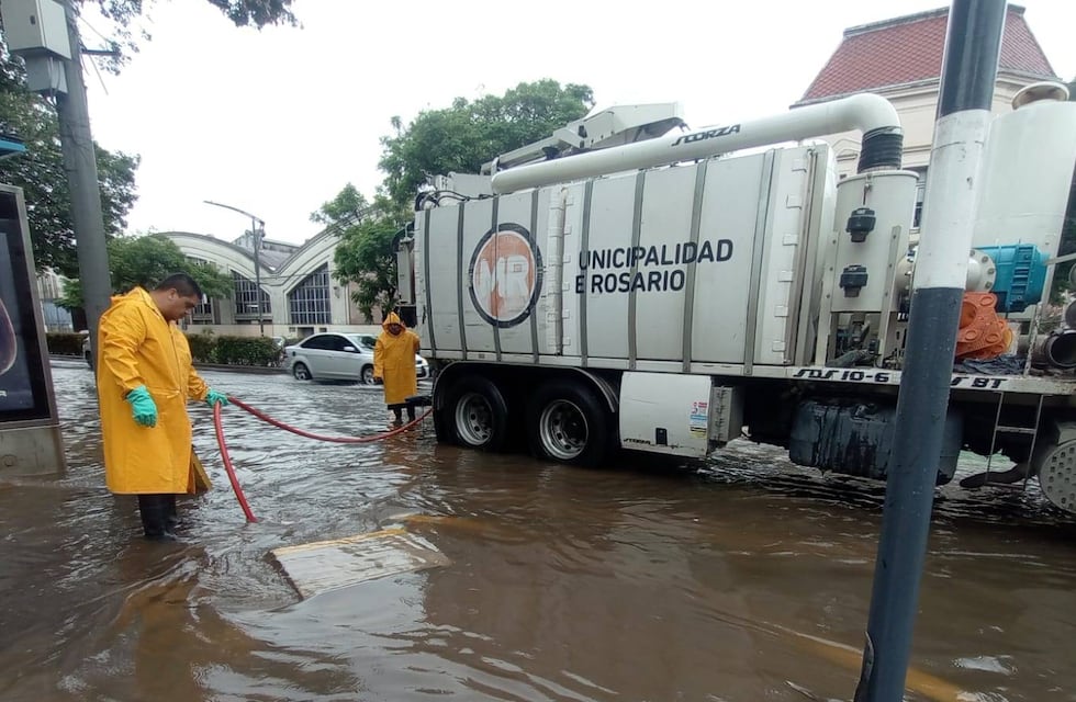 Lluvia en Rosario: los anegamientos expusieron una estadística sorprendente en marzo