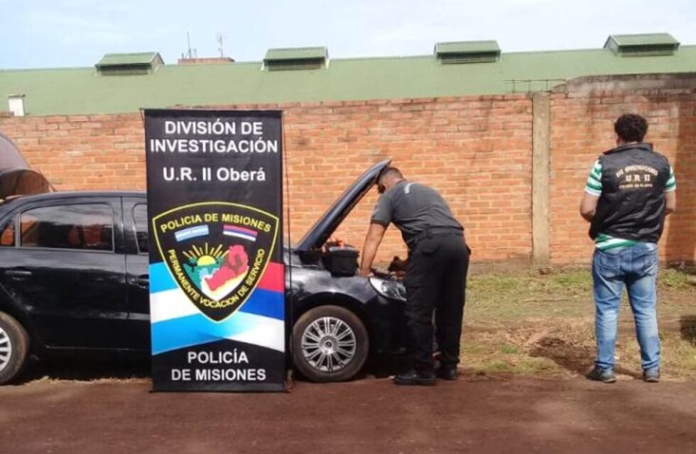 Oberá: nuevamente, secuestraron un vehículo con documentaciones apócrifas