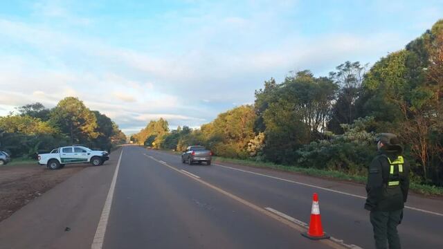 Gendarmes detienen a una pareja en Aristóbulo del Valle por sospechas de maltrato infantil.