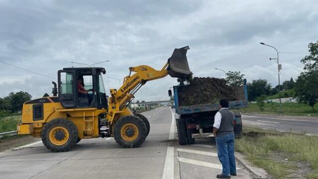 Avanzan las obras de mantenimiento de la Autopista.