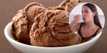 Helado de chocolate casero de Lourdes Sánchez