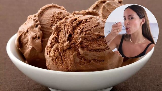 Helado de chocolate casero de Lourdes Sánchez