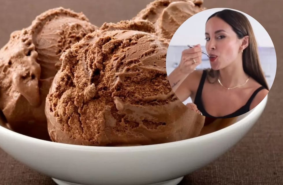 Para enfrentar al verano: la receta de helado de chocolate de Lourdes Sánchez con 4 ingredientes