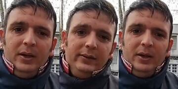 El vendedor de La Plata que es furor por imitar a Leo Mattioli.