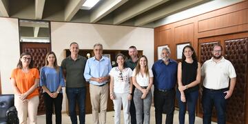 Reunión en intendencia sobre el Parque Metropolitano