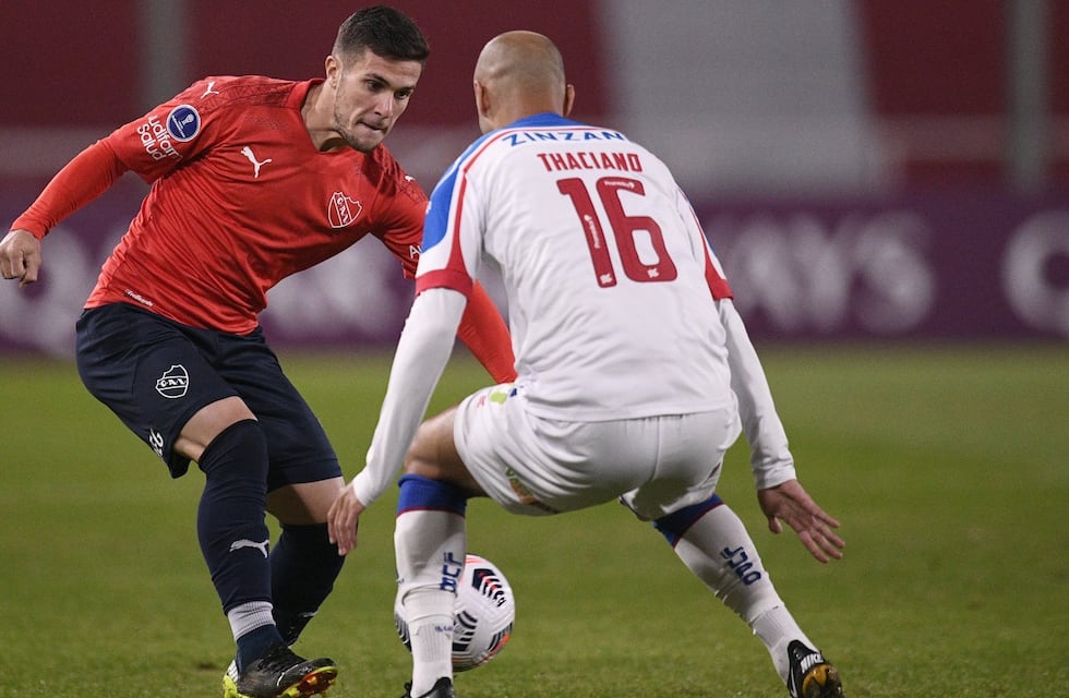 Independiente venció 1-0 a Bahia y lidera en la recta final de Sudamericana