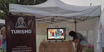 Gonzales Chaves promociónó la Fiesta Provincial del Asado Pampeano