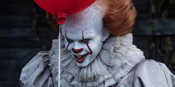 El payaso Pennywise de It.