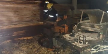 Bomberos sofocaron un incendio en un aserradero de Iguazú
