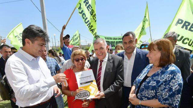 Osvaldo Jaldo: “Entendemos que una vivienda significa el techo propio y también dinamizar la economía de la provincia”