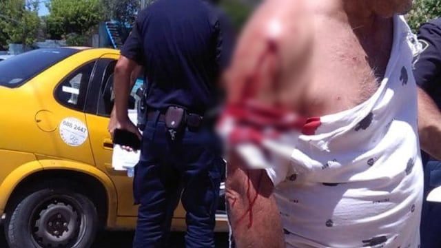 El taxista se resistió al robo y recibió puñaladas  (Foto: Radio Suquía).