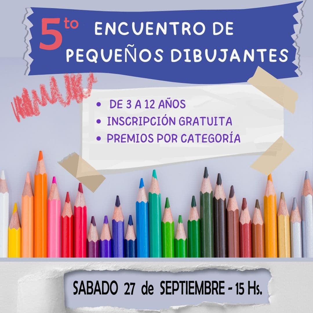 5to. Encuentro de pequeños dibujantes de la Fundación Campano de Tres Arroyos