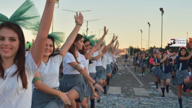 Estudiantina 2021: comienza la prueba piloto en la Costanera de Posadas.
