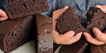 Esponjoso, alto y húmedo: la receta definitiva del bizcochuelo casero de chocolate