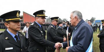 Jaldo inauguró el Instituto de Enseñanza Superior Penitenciaria.