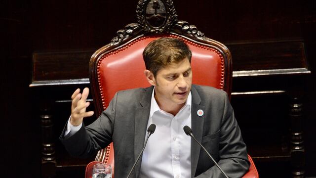 Kicillof destacó el avance de la vacunación en la Provincia. (Foto: Clarín)