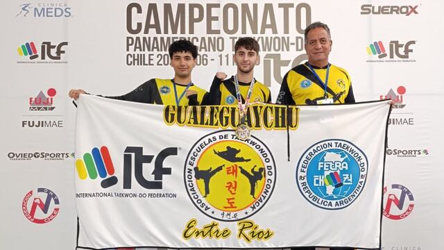 Miqueas Eschudi se consagró campeón panamericano de Taekwondo en Chile