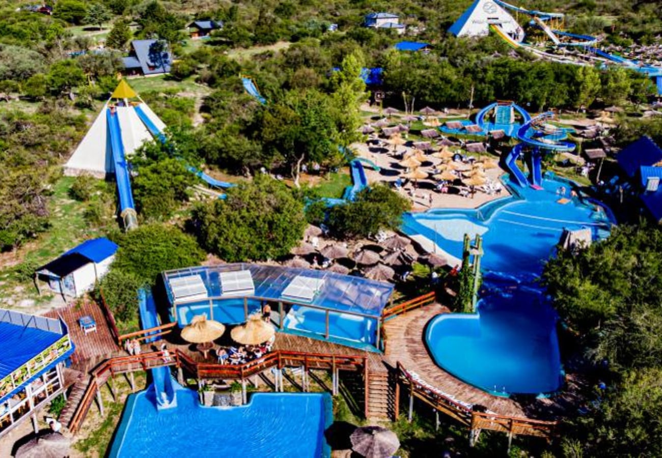 Cómo es el parque acuático ubicado en Las Rabonas.