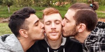 Juancis, Luan y Cris, la "trieja" que se hizo viral en Tik Tok